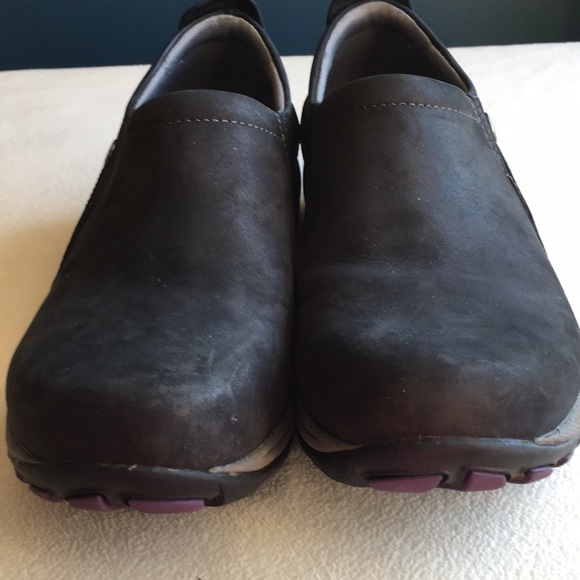Dansko black suede genuine leather slip-on shoes, “Patti”, size 37, waterproof. - Picture 8 of 9